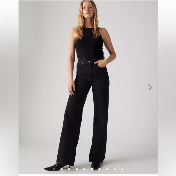 Denim - Levi's® Premium RIBCAGE WIDE LEG WOMEN'S JEANS Size 24